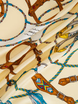 SILK SCARF 65 / NATIVE BIT