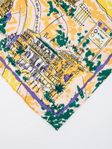 <シルクスカーフ65> リゾートマップ