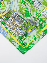 <シルクスカーフ65> リゾートマップ