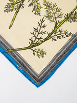 SILK SCARF 65 / FRAME FLOWER