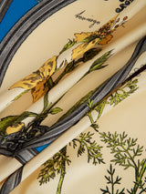 SILK SCARF 65 / FRAME FLOWER