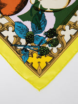 SILK SCARF 88 / COLLAGE HARVEST FESTIVAL