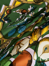 SILK SCARF 88 / COLLAGE HARVEST FESTIVAL