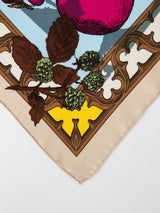 SILK SCARF 88 / COLLAGE HARVEST FESTIVAL