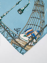 <シルクスカーフ65> バルーンスカイ