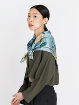 SILK SCARF 88 / BALLOON SKY