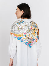SILK SCARF 88 / RESORT MAP