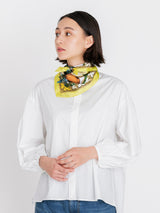 SILK SCARF 65 / COLLAGE HARVEST FESTIVAL