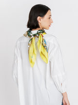 SILK SCARF 88 / COLLAGE HARVEST FESTIVAL