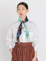 <Diamond scarf> Square belt