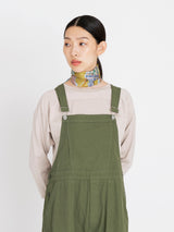 <シルクスカーフ65>コラージュウィッカーボトル