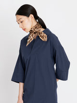 <シルクスカーフ65>レオパードベグ