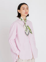 SILK SCARF 65 / FRAME FLOWER