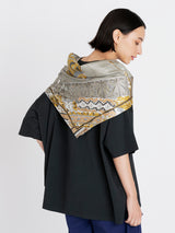 SILK SCARF 88 / BALLOON SKY