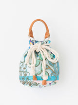 QUILTING DRAWSTRING BAG / BOHO