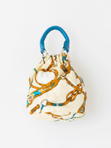 QUILTING DRAWSTRING BAG / NATIVE BIT