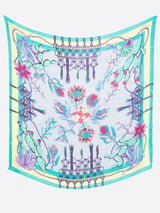 <リネンミックスストール120>ボーホー