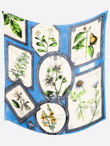 <リネンミックスストール120>フレームフラワー