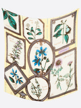 <リネンミックスストール120>フレームフラワー