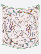 LINEN MIX STOLE 120 / NATIVE BIT