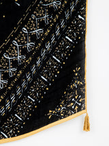 <リネンミックスストールタッセル付き120>ドローバンダナ