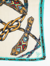 LINEN MIX STOLE 120 / NATIVE BIT