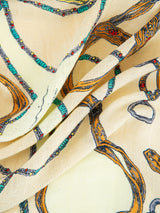 LINEN MIX STOLE 120 / NATIVE BIT