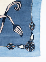 <リネンミックスストール120>フローイングポピー