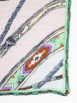 LINEN MIX STOLE 120 / NATIVE BIT