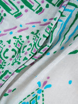 <リネンミックスストール120>ドローバンダナ