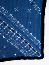 <リネンミックスストール120>ボーダーバンダナ