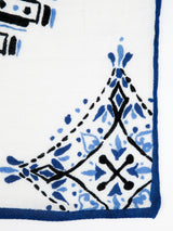 <リネンミックスストール120>ドローバンダナ