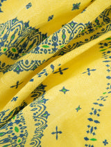 <リネンミックスストール120>ボーダーバンダナ