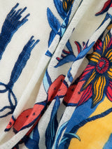 <リネンミックスストール120>ボーホー