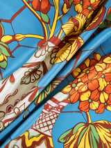 SILK SCARF 65 / FLOWER BASE
