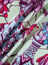 SILK SCARF 65 / FLOWER BASE