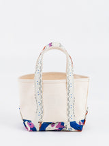 <帆布トートバッグS>ランダムペイズリーバンダナ