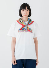 SILK SCARF 65 / FLOWER BASE
