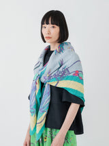 <リネンミックスストール120>ボーホー