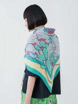 <リネンミックスストール120>ボーホー