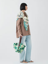 LINEN MIX STOLE 120 / NATIVE BIT