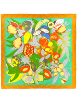 <シルクスカーフ65> トロピカル