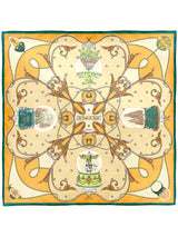 SILK SCARF 65 / SNOW GLOVE