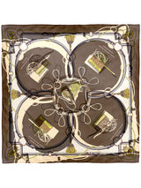 <シルクスカーフ65>コラージュカート