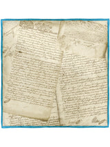 SILK SCARF 88 / LETTER