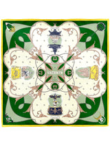 SILK SCARF 65 / SNOW GLOVE