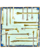 <シルクスカーフ88> ステッキ