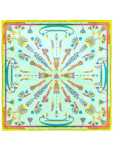 <シルクスカーフ65> エジプトトライブ