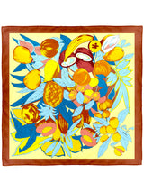 <シルクスカーフ65> トロピカル