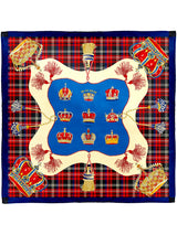 SILK SCARF 65 / CROWN